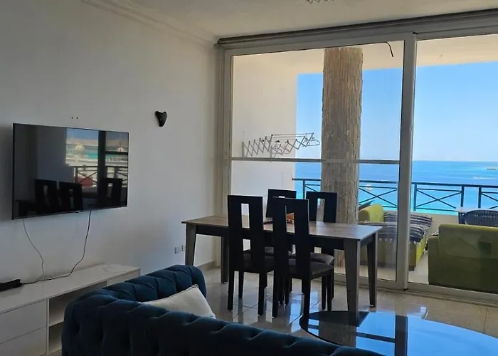Sea View , 3 Bedrooms In Center Front Of The Sea F 10 *